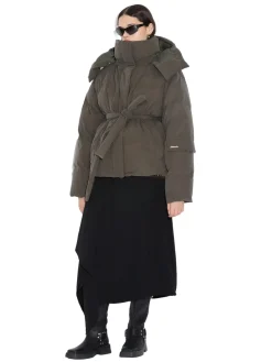 Jakke<Holzweiler Steilia Brushed Down Jkt Jakke Mørkegrønn