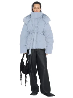 Jakke<Holzweiler Steilia Brushed Down Jkt Jakke Gråblå