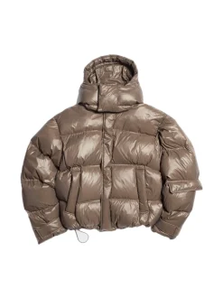 Jakke<Holzweiler Steilia Short Down Jacket Jakke Brun