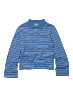 Genser<Holzweiler Sunny Polo Genser Blå Mønster