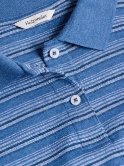 Genser<Holzweiler Sunny Polo Genser Blå Mønster