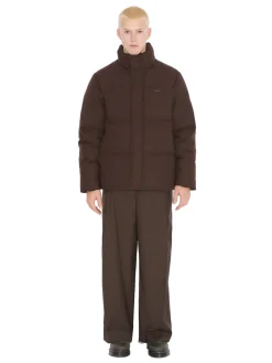 Jakke<Holzweiler Tech Wool Down Jacket Jakke Brun