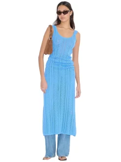 Kjole<Holzweiler Tine Crochet Dress Kjole Blå