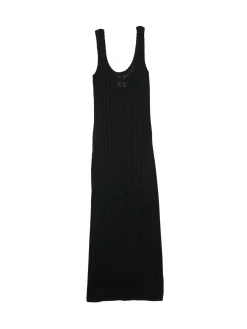 Kjole<Holzweiler Tine Crochet Dress Kjole Sort