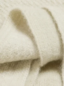 Tilbehør<Holzweiler Tine Faded Knit Scarf Skjerf Lysegrønn