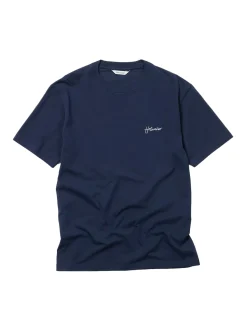 T-Shirt<Holzweiler Tucker Embroidery Tee T-shirt Navy