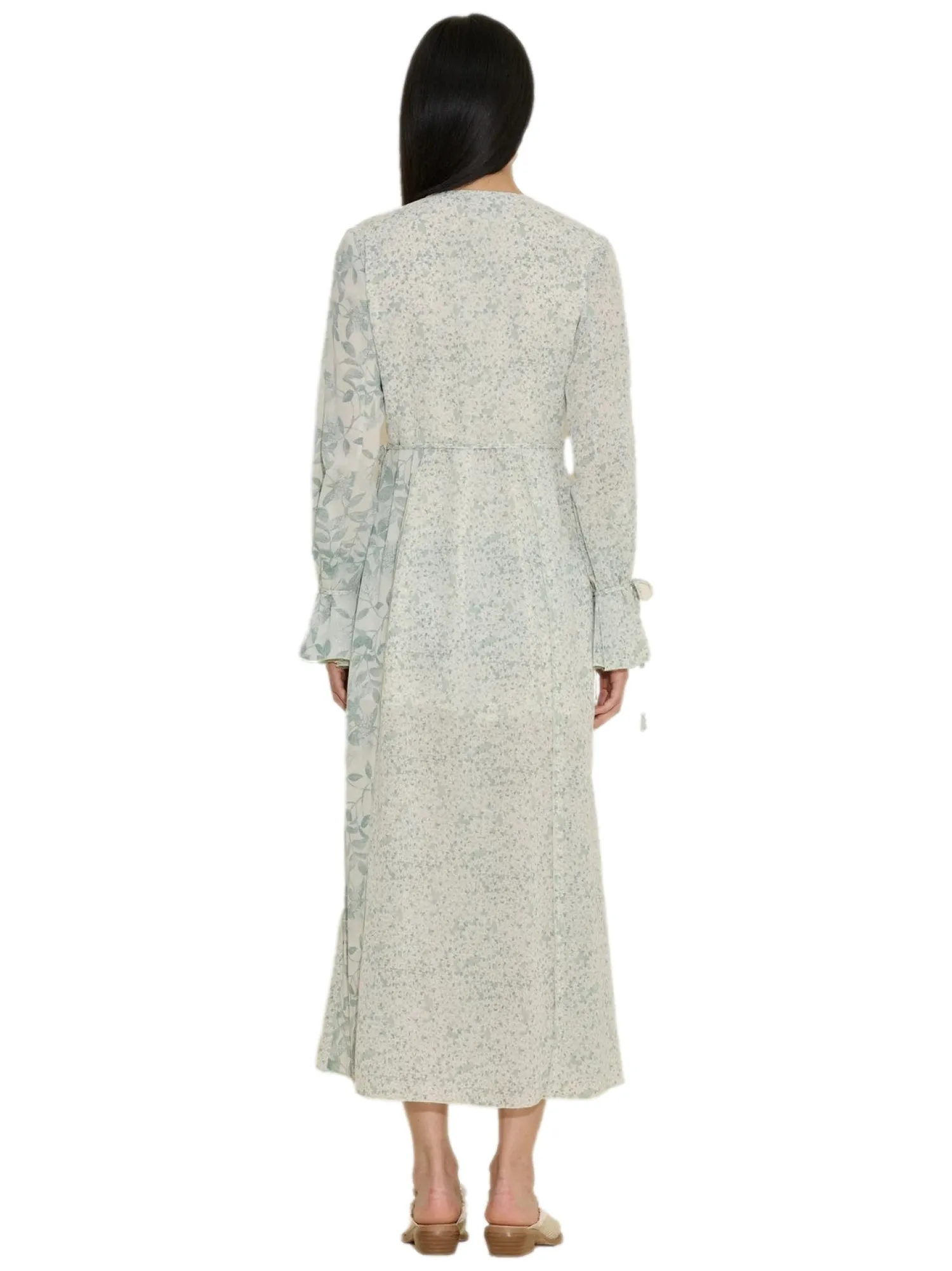 Kjole<Holzweiler Valery Print Dress Kjole Grønn Mønster