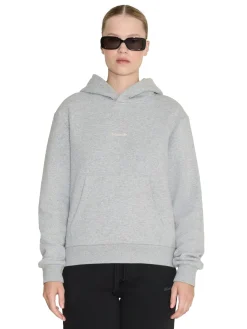 Genser<Holzweiler W Regular Hoodie Genser Lysegrå