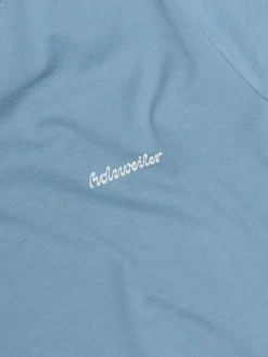 T-Shirt<Holzweiler W Regular Tee T-shirt Blå