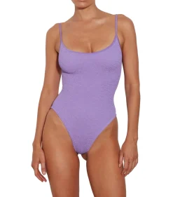 Badetøy<Hunza G Pamela Swim Badedrakt Lilla