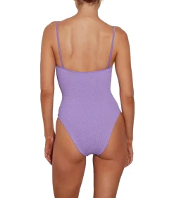 Badetøy<Hunza G Pamela Swim Badedrakt Lilla