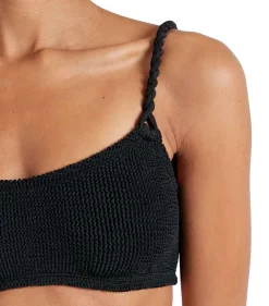 Badetøy<Hunza G Phoebe Bikini Crinkle Bikini Sort