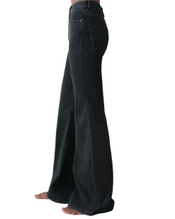 Jeans<Jeanerica Fuji Used Black Jeans Sort