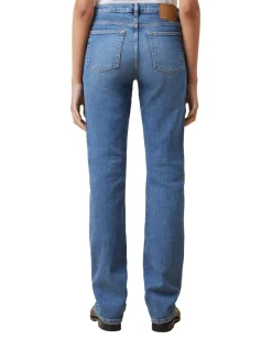 Jeans<Jeanerica Hydra Mid Vintage Jeans Blå