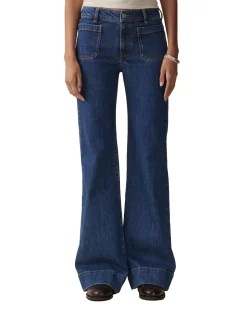 Jeans<Jeanerica St. Monica Low Jeans Mørkeblå