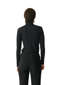 Genser<Julie Josephine Camilla Polo Genser Sort