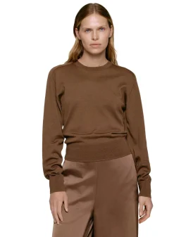 Genser<Julie Josephine Hanne Sweater Genser Brun