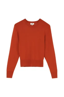 Genser<Julie Josephine Hanne Sweater Genser Rustrød