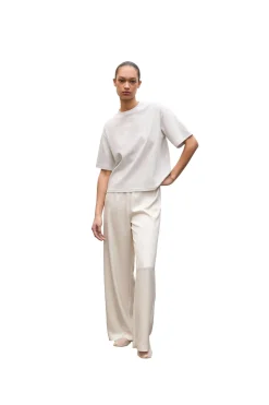 T-Shirt<Julie Josephine Stella Tee T-shirt Lys Grå Melert