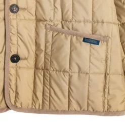 Jakke<Lavenham Button Front Raydon Jakke Beige