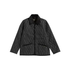 Jakke<Lavenham Button Front Raydon Jakke Sort