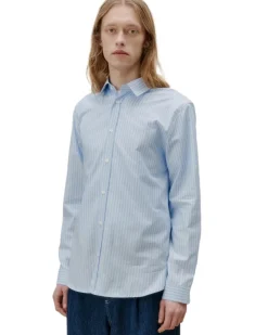 Skjorte<Libertine Libertine Babylon Skjorte Lyseblå Striper
