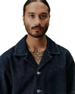 Jakke<Libertine Libertine Volcano Shirt Jakke Indigo