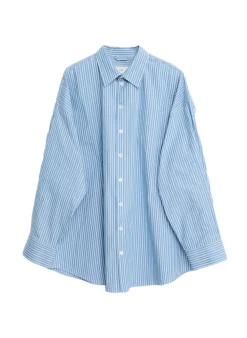 Skjorte<Livid Aiden Skjorte Hvit Og Blå