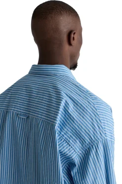 Skjorte<Livid Aiden Skjorte Hvit Og Blå