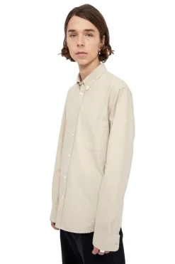 Skjorte<Livid Cassidy Beige Ox Skjorte Beige