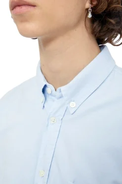 Skjorte<Livid Cassidy Celeste Ox Skjorte Lyseblå