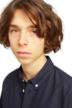 Skjorte<Livid Cassidy Navy Skjorte Marine