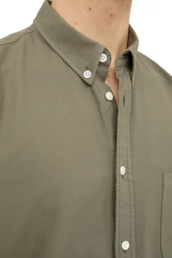 Skjorte<Livid Cassidy Olive Oxford Skjorte Oliven