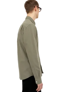 Skjorte<Livid Cassidy Olive Oxford Skjorte Oliven