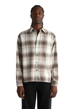 Skjorte<Livid Lefty Brown Check Skjorte Brun Mønster