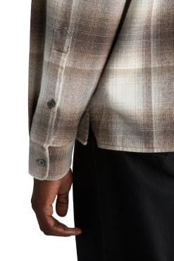 Skjorte<Livid Lefty Brown Check Skjorte Brun Mønster