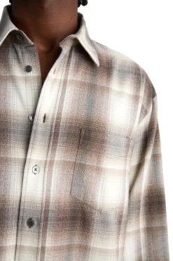 Skjorte<Livid Lefty Brown Check Skjorte Brun Mønster