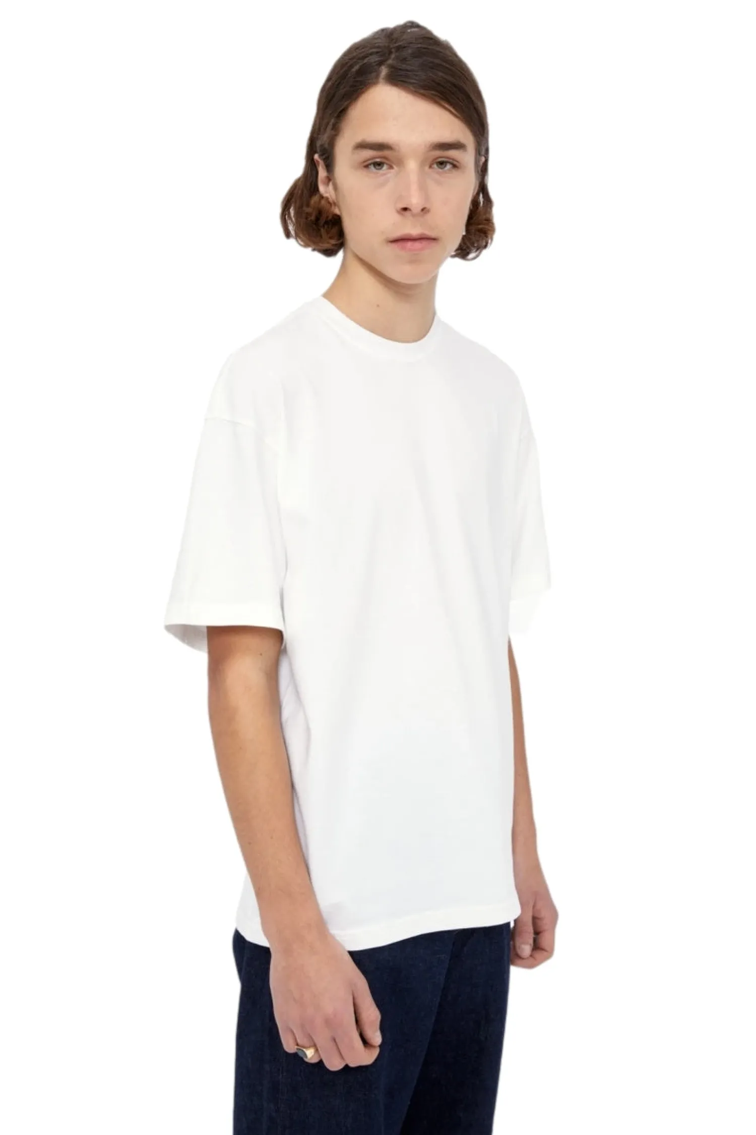 T-Shirt<Livid Nelson Organic White T-shirt Hvit