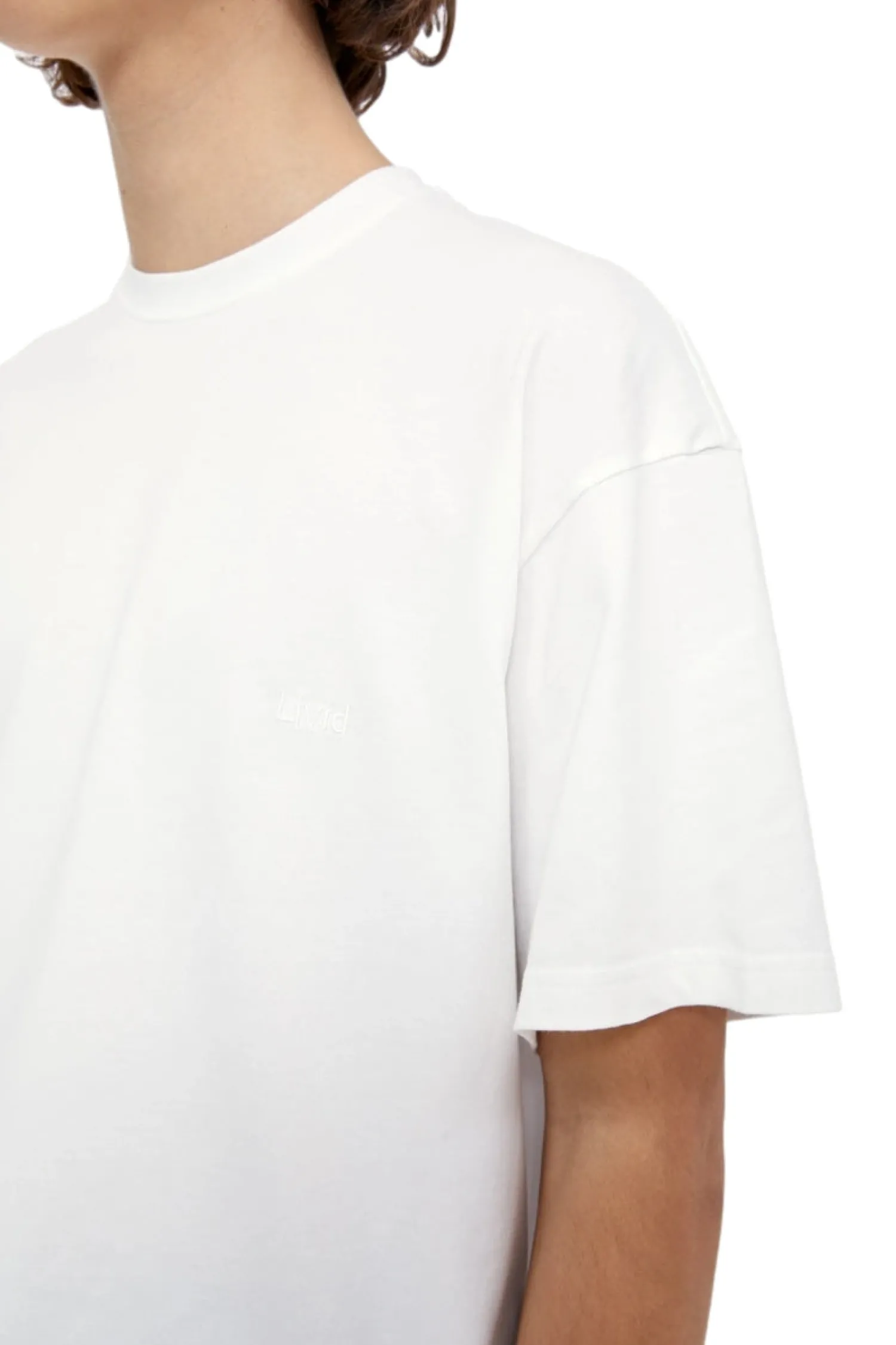 T-Shirt<Livid Nelson Organic White T-shirt Hvit