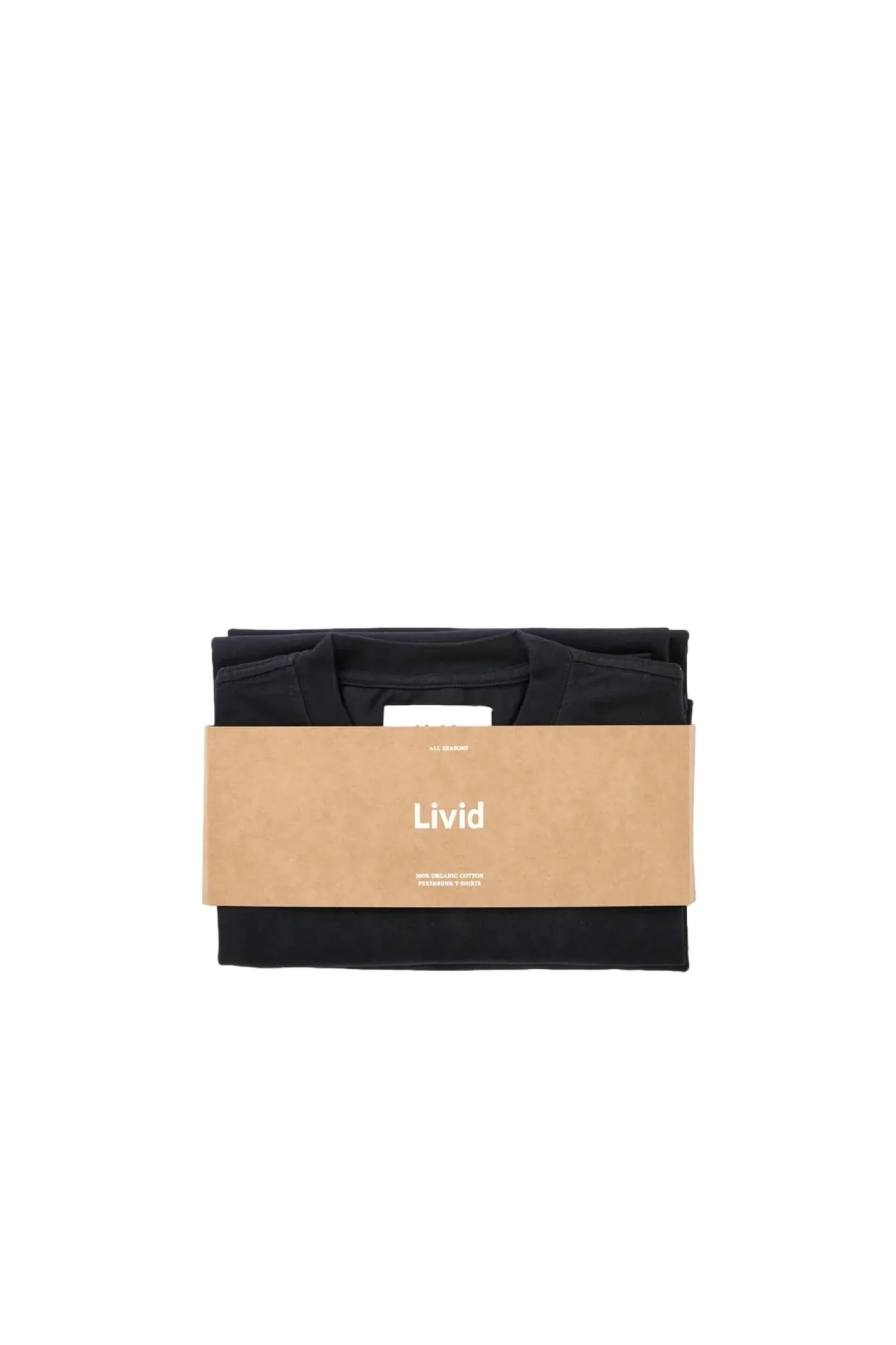 T-Shirt<Livid Richmond 2-Pack Black T-shirt Sort