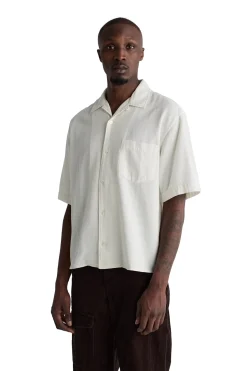 Skjorte<Livid Stone Loose Skjorte Hvit