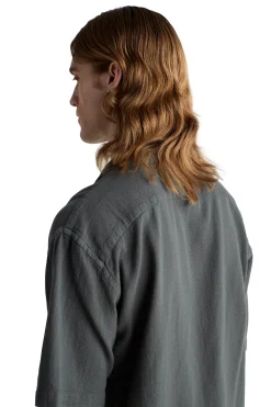 Skjorte<Livid Stone Loose Skjorte Grå