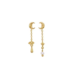 Maanesten<Maanesten Beatrice Earrings Øredobber Gull