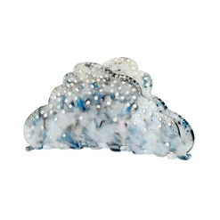 Maanesten<Maanesten Cloud Sea Hairclaw Hårspenne Blå Mønster