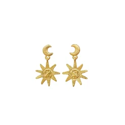 Maanesten<Maanesten Cyra Earrings Øredobber Gull