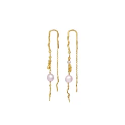 Maanesten<Maanesten Fiori Earrings Øredobber Gull