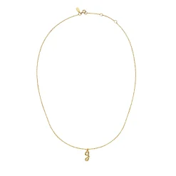 Maanesten<Maanesten G Alphabet Smykke Gull