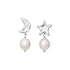 Maanesten<Maanesten Gabrielle Earrings Øredobber Sølv