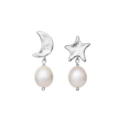 Maanesten<Maanesten Gabrielle Earrings Øredobber Sølv