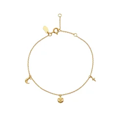 Maanesten<Maanesten Lysander Bracelet Armbånd Gull